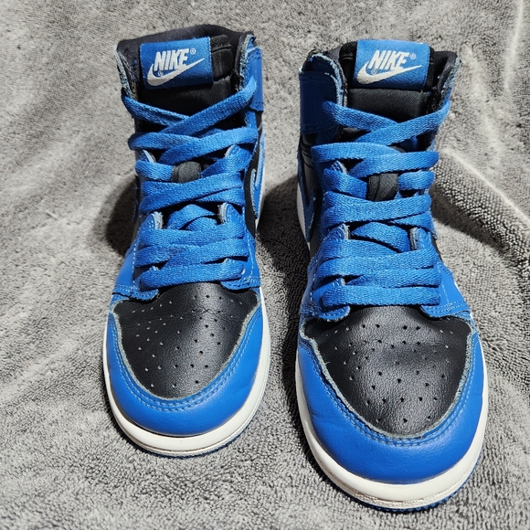 Nike Air Jordan 1 Dark Marina Blue - size 3Y - Picture 2 of 8